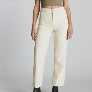 SOLD NWOT Everlane high waisted corduroy pants